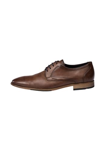 LLOYD Herren Schnürschuhe Gabriel, Männer Businessschuhe,Schnuerer,straßenschuhe,Strassenschuhe,Schnuerung,lace-up,Shoes, D.Brown, 47 EU / 12 UK im Sale